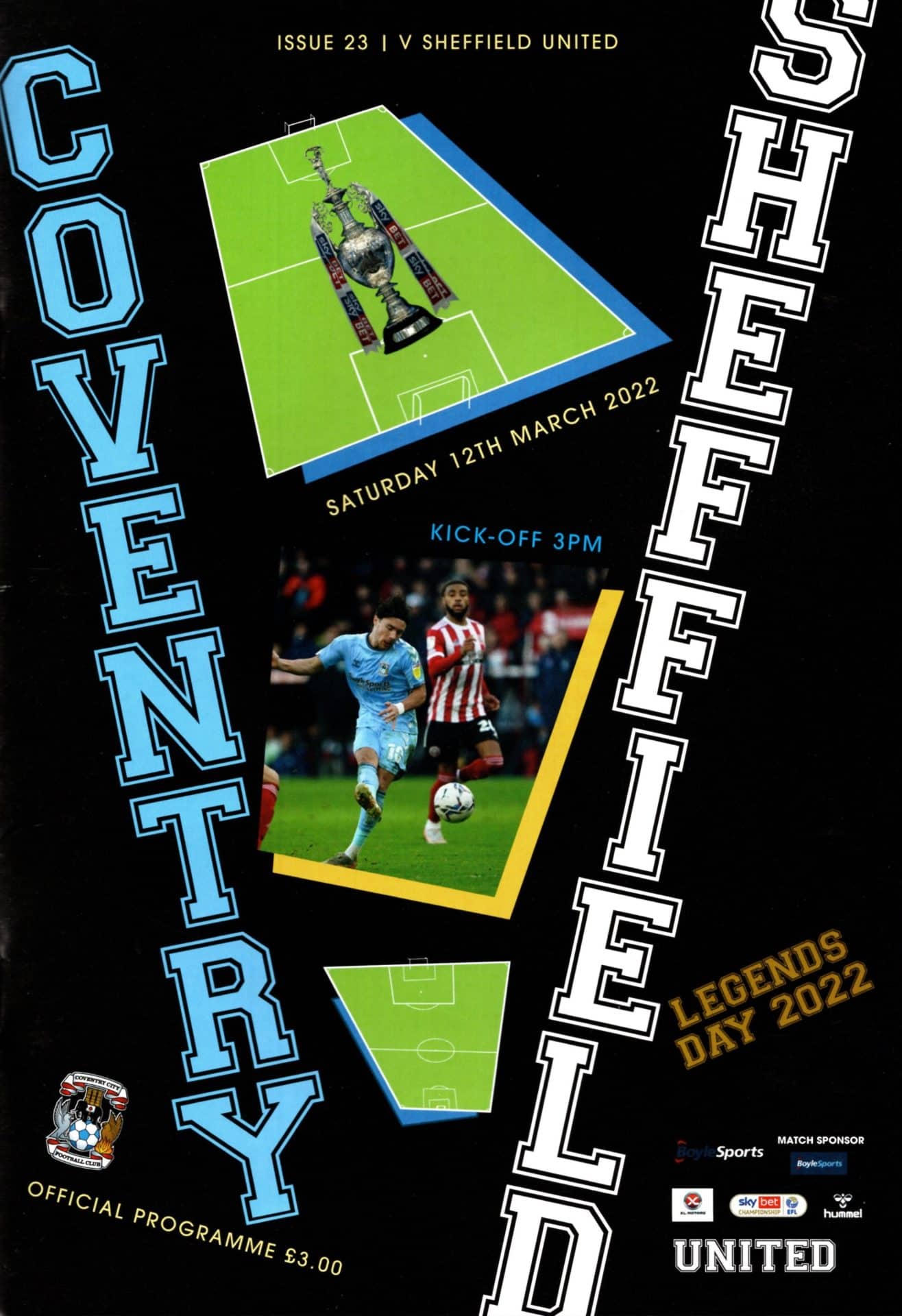 12th March 2022 Coventry City V Sheffield United Efl Championship