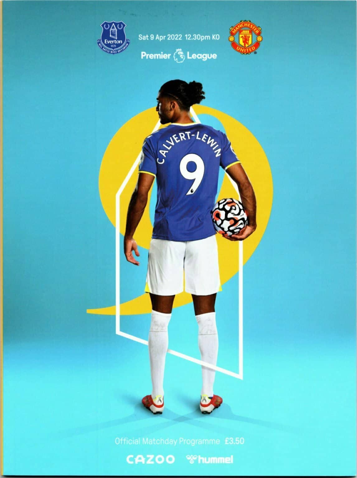 22nd February 2025 Everton FC v Manchester United Premier League 2024