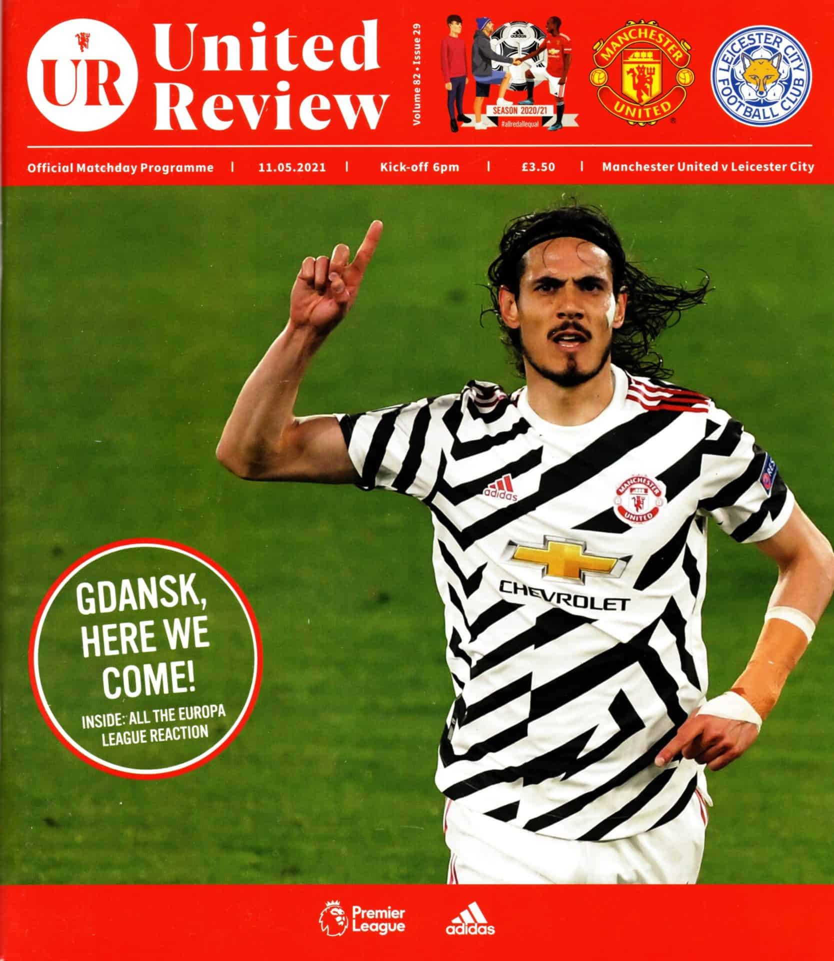 11th May 2021 Manchester United v Leicester City FA Premier League 11th May 2021 Manchester United v Leicester City FA Premier League