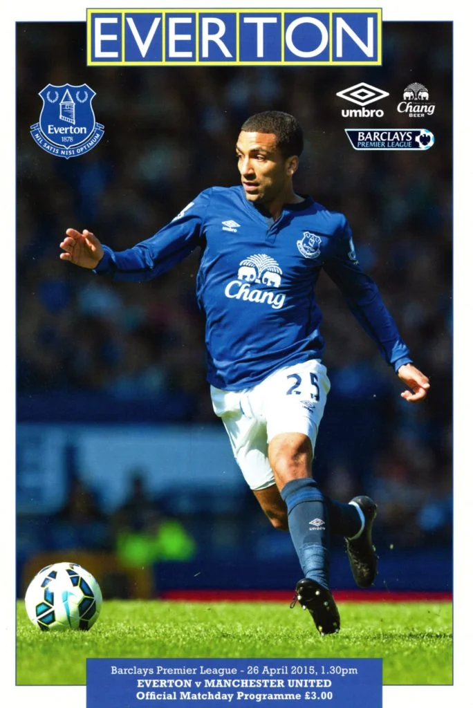 26th April 2015 Everton FC v Manchester United Premier League Matchday 34 2014-2015