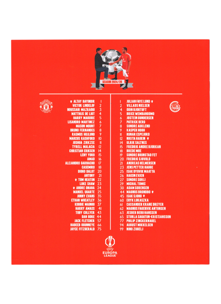 28th November 2024 Manchester United v Bodo/Glimt Europa League Matchday 05 2024-2025 - Image 2