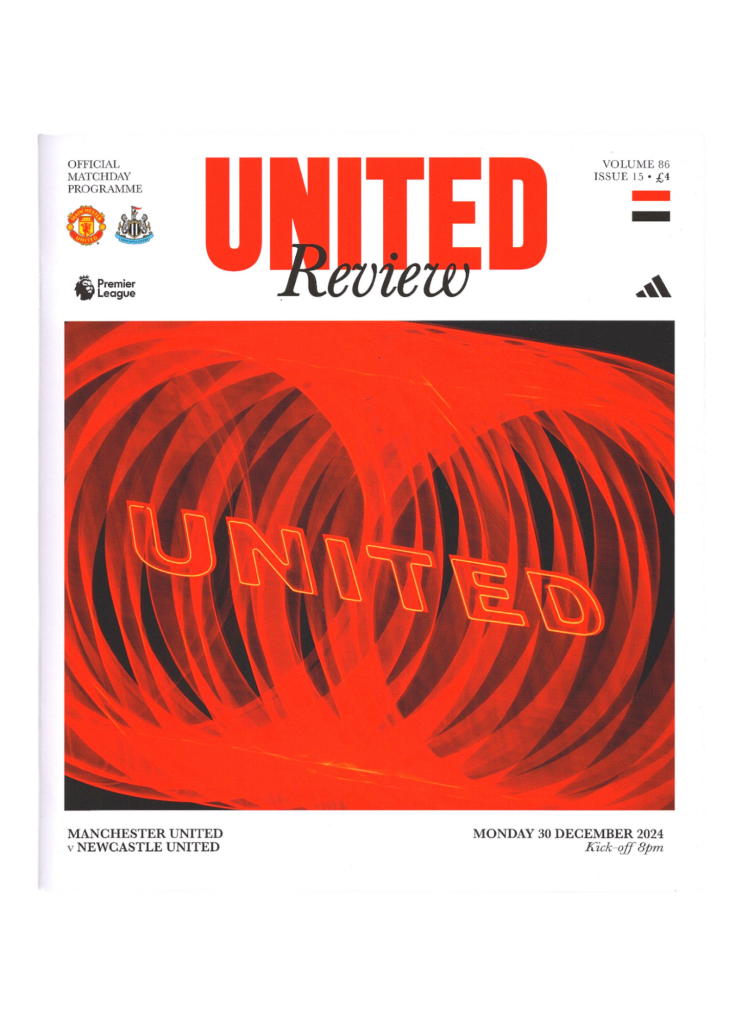 30th December 2024 Manchester United v Newcastle United Premier League Matchday 19 2024-2025