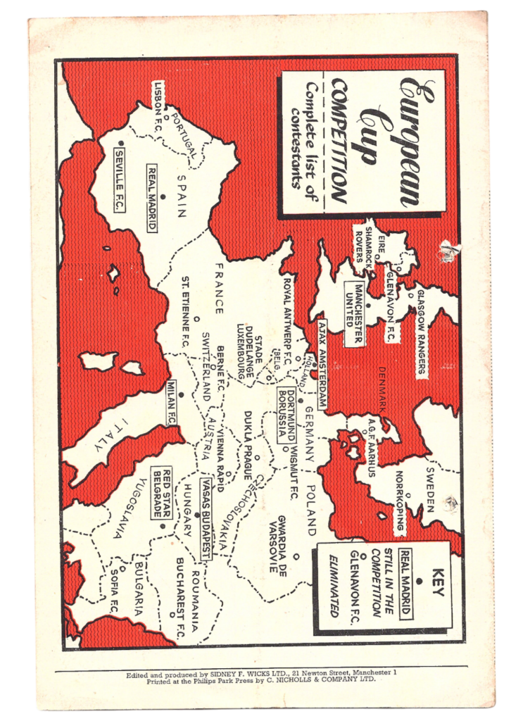 14th January 1958 Manchester United v Red Star Belgrade European Cup Quarter-Final - 1st Leg 1957-1958 - Image 2