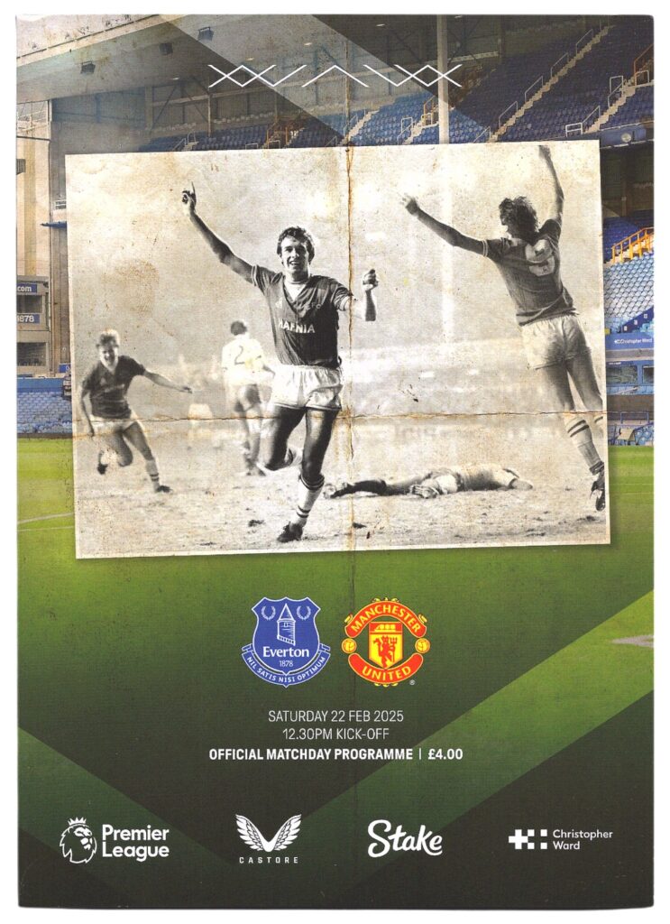 22nd February 2025 Everton FC v Manchester United Premier League Matchday 26 2024-2025