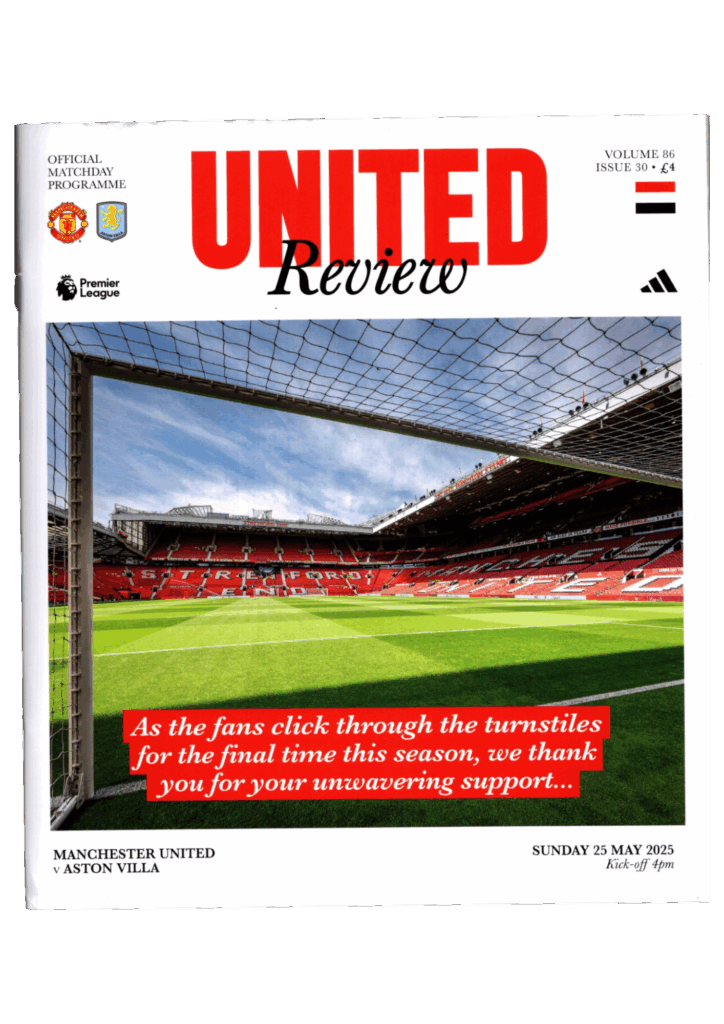 25th May 2025 Manchester United v Aston Villa Premier League Matchday 38 2024-2025