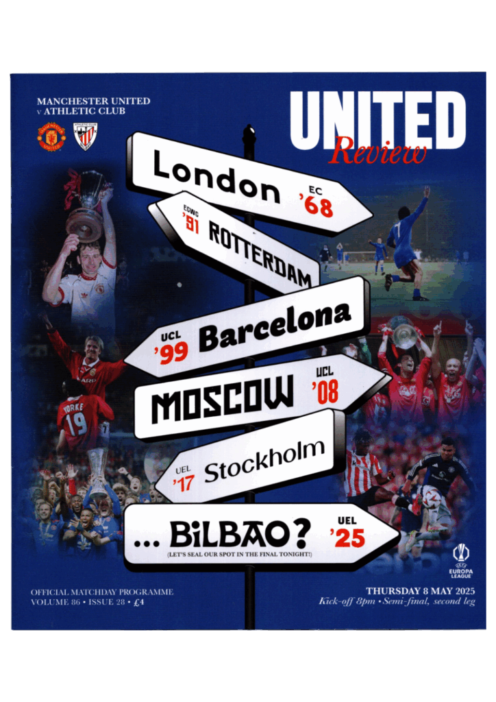 8th May 2025 Manchester United v Athletic Club Europa League Semi-Final - 2nd Leg 2024-2025