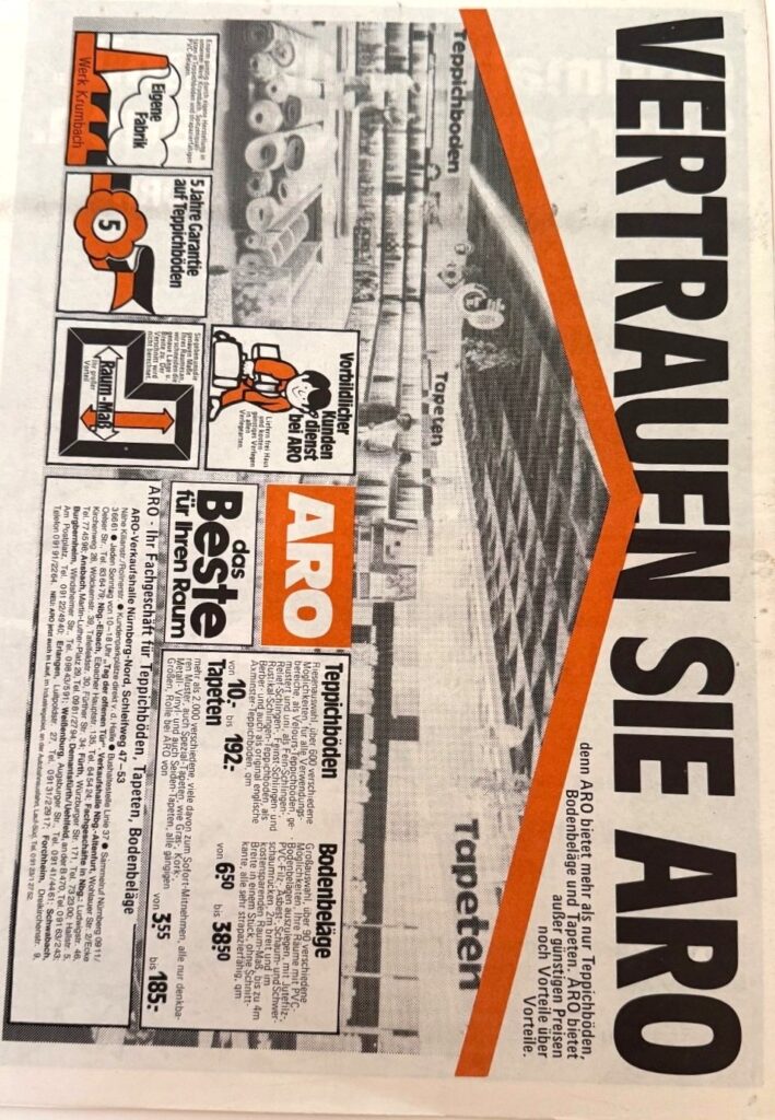 26th July 1980 FC Nuremberg v Manchester United Friendly Pre-Season 1980-1981 - Image 2