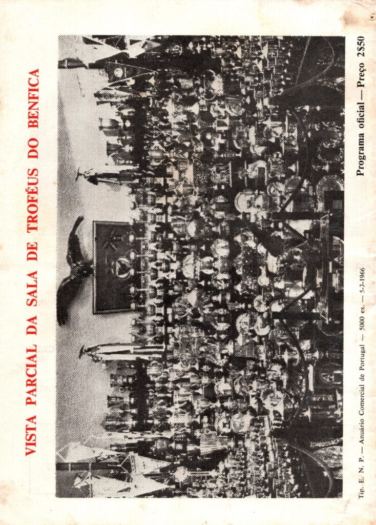 9th March 1966 SL Benfica v Manchester United European Cup Quarter Final 2nd Leg 1965-1966 - Image 2