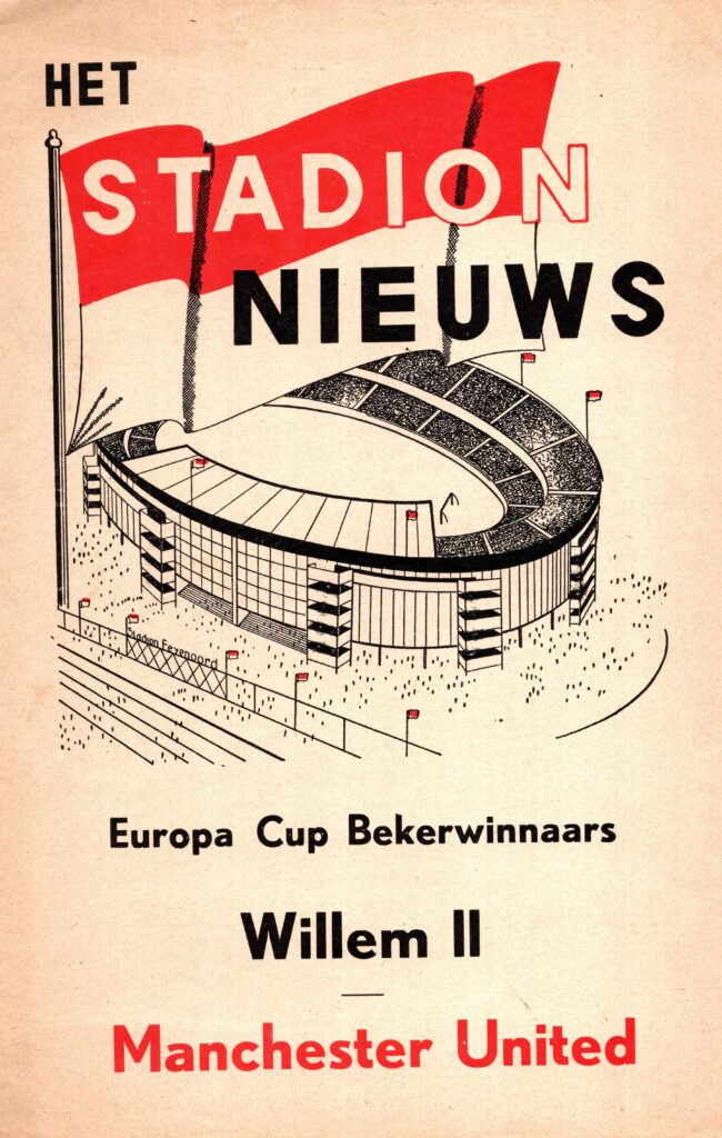 25th September 1963 Willem II v Manchester United Cup Winners Cup 1st Round - 1st Leg 1963-1964 - Image 3