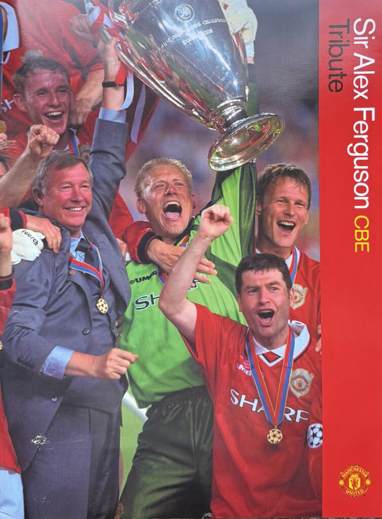 11th October 1999 Manchester United v Rest of the World XI Testimonial Alex Ferguson 1999-2000