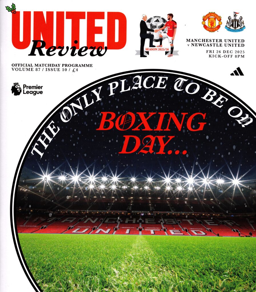 26th December 2025 Manchester United v Newcastle United Premier League Matchday 18 2025-2026