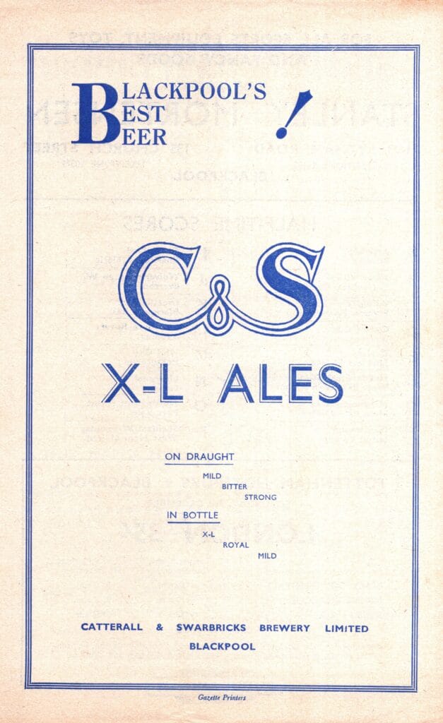 26th November 1955 Blackpool v Manchester United Division One Matchday 19 1955-1956 - Image 2