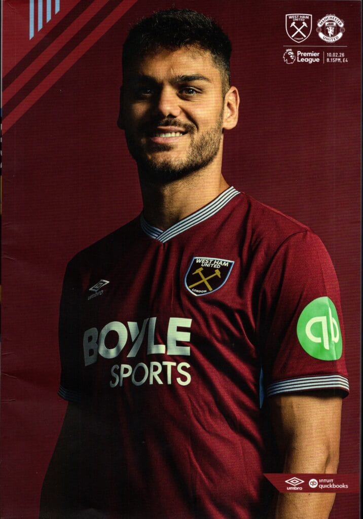 11th February 2026 West Ham United v Manchester United Premier League Matchday 26 2025-2026