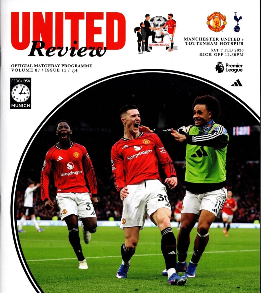 7th February 2026 Manchester United v Tottenham Hotspur Premier League Matchday 25 2025-2026