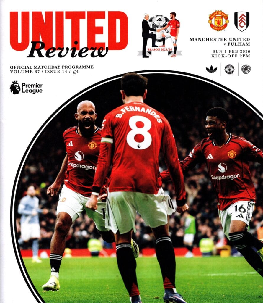 1st February 2026 Manchester United v Fulham Premier League Matchday 24 2025-2026