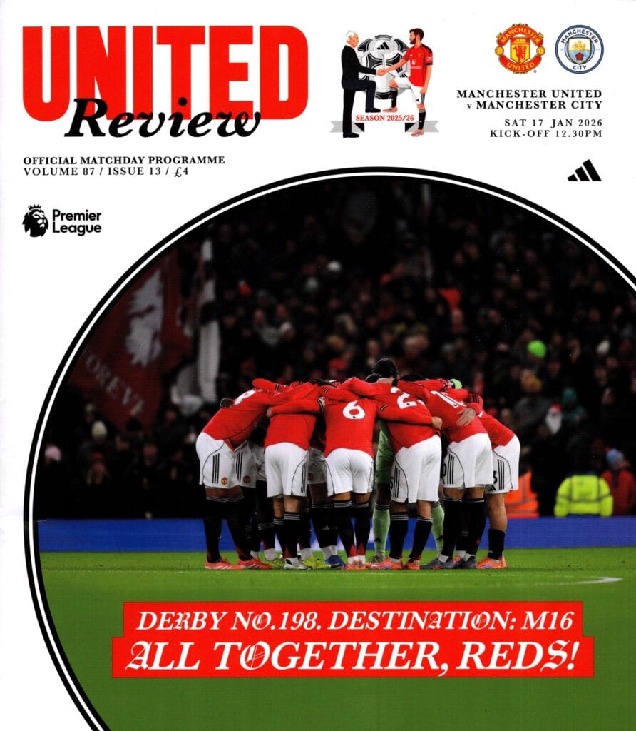 17th January 2026 Manchester United v Manchester City Premier League Matchday 22 2025-2026