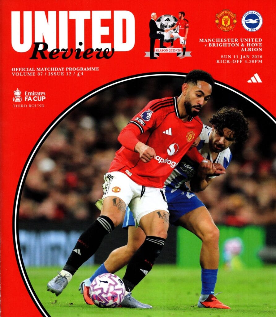 11th January 2026 Manchester United v Brighton & Hove Albion Premier League 3rd Round 2025-2026