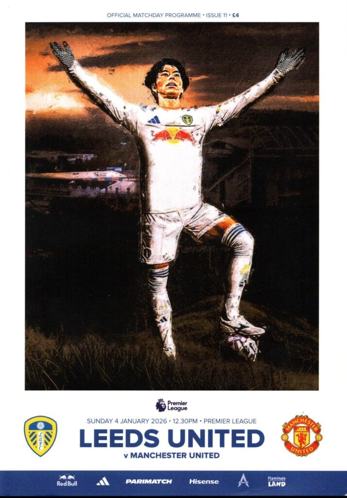4th January 2026 Leeds United v Manchester United Premier League Matchday 20 2025-2026