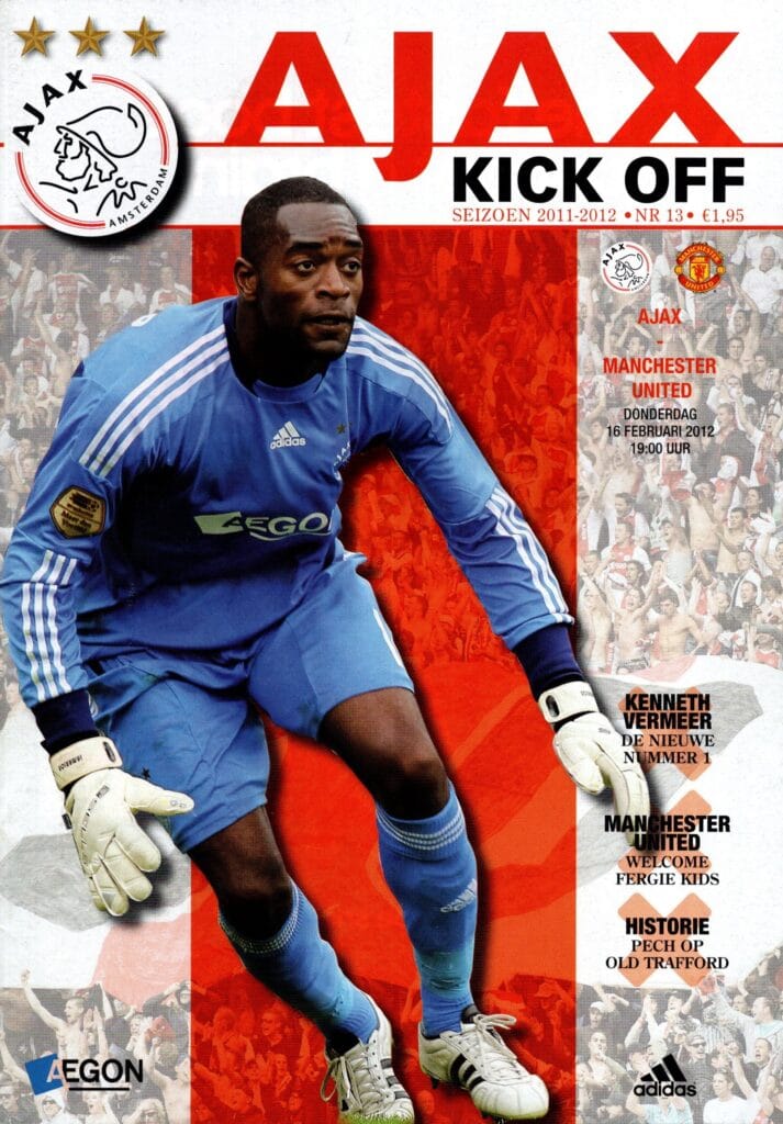 16th February 2012 AFC Ajax v Manchester United Europa League Last 32 - 1st Leg 2011-2012
