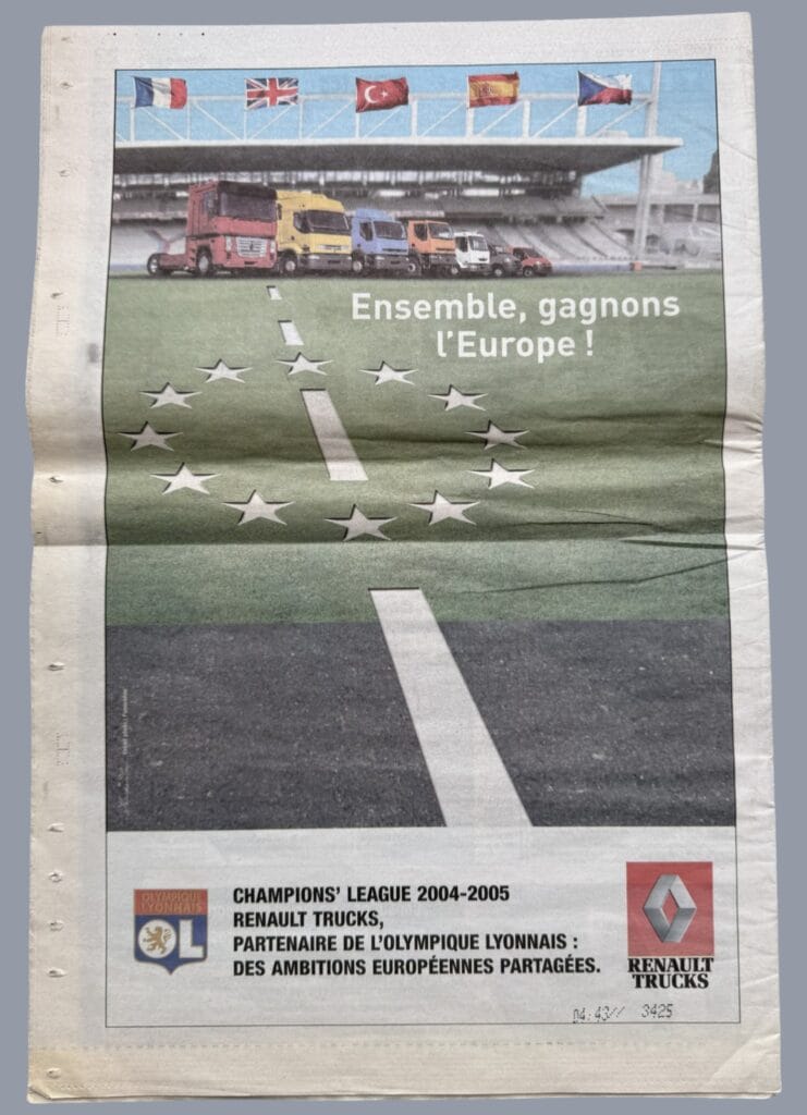 15th September 2004 Olympique Lyonnais v Manchester United Champions League Phase 01 - Group D - Matchday 01 2004-2005 - Image 5