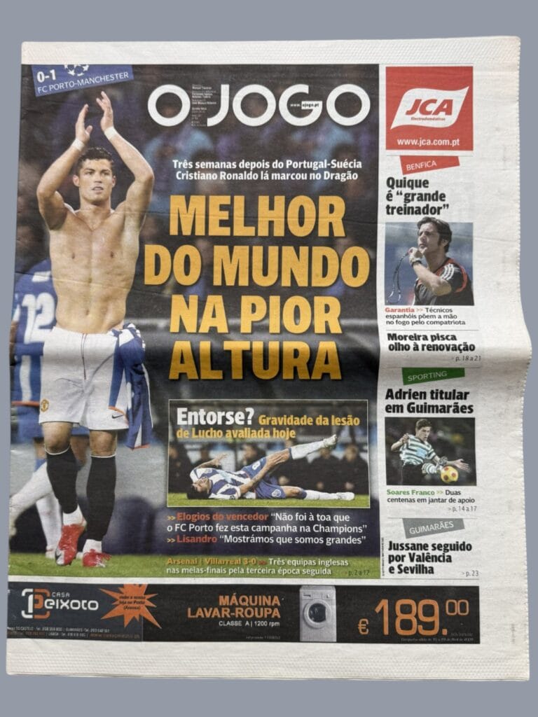 15th April 2009 Porto v Manchester United Champions League Quarter-Final - 2nd Leg 2008-2009 - Image 3