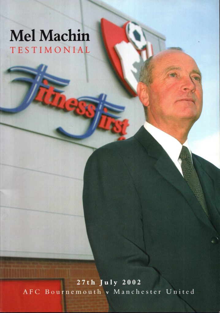 27th July 2002 AFC Bournemouth v Manchester United Friendly Testimonial - Mel Machin 2002-2003