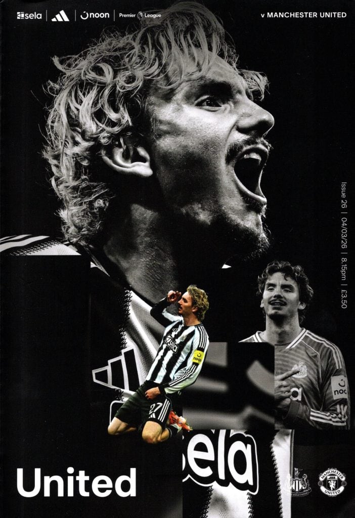 4th March 2026 Newcastle United v Manchester United Premier League Matchday 29 2025-2026