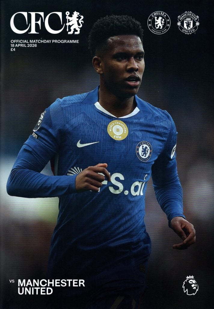18th April 2026 Chelsea v Manchester United Premier League Matchday 33 2025-2026