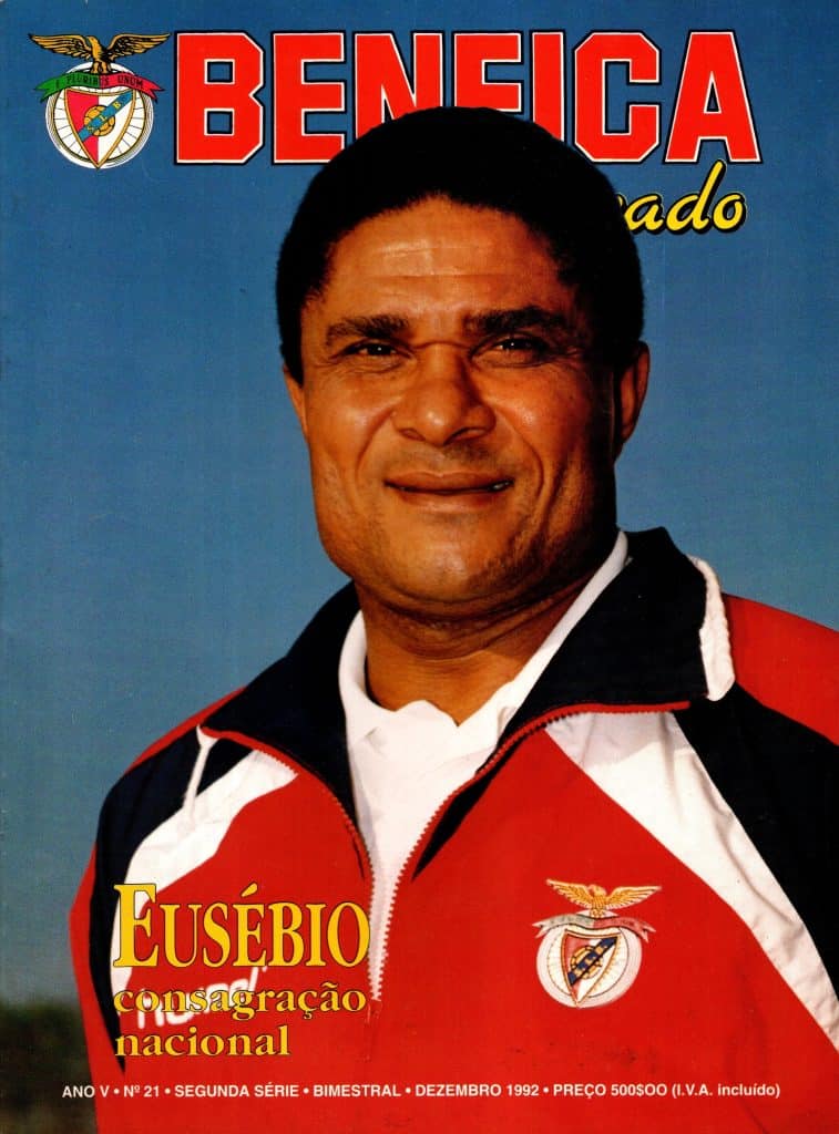 1st December 1992 Benfica v Manchester United Testimonial Eusebio 1992-1993