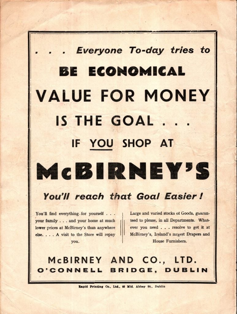 12th May 1948 Bohemians v Manchester United Testimonial J Taylor 1947-1948 - Image 2