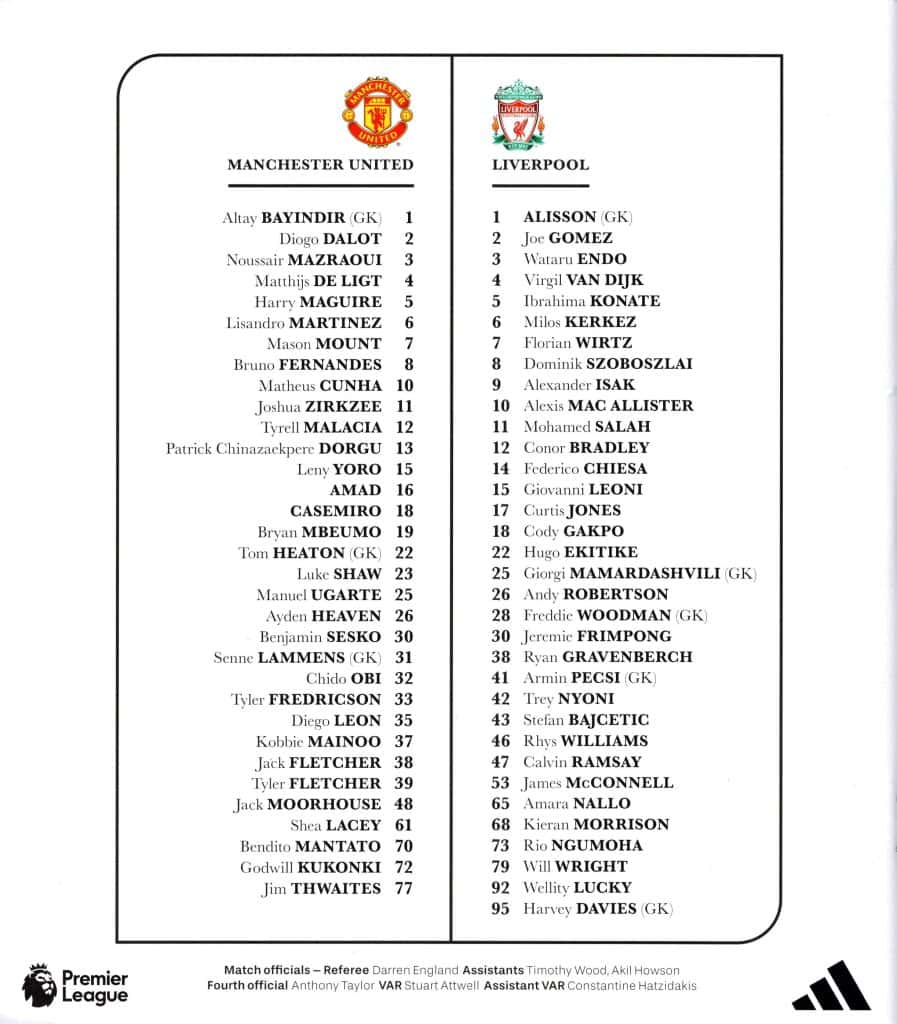 3rd May 2026 Manchester United v Liverpool Premier League Matchday 35 2025-2026 - Image 3